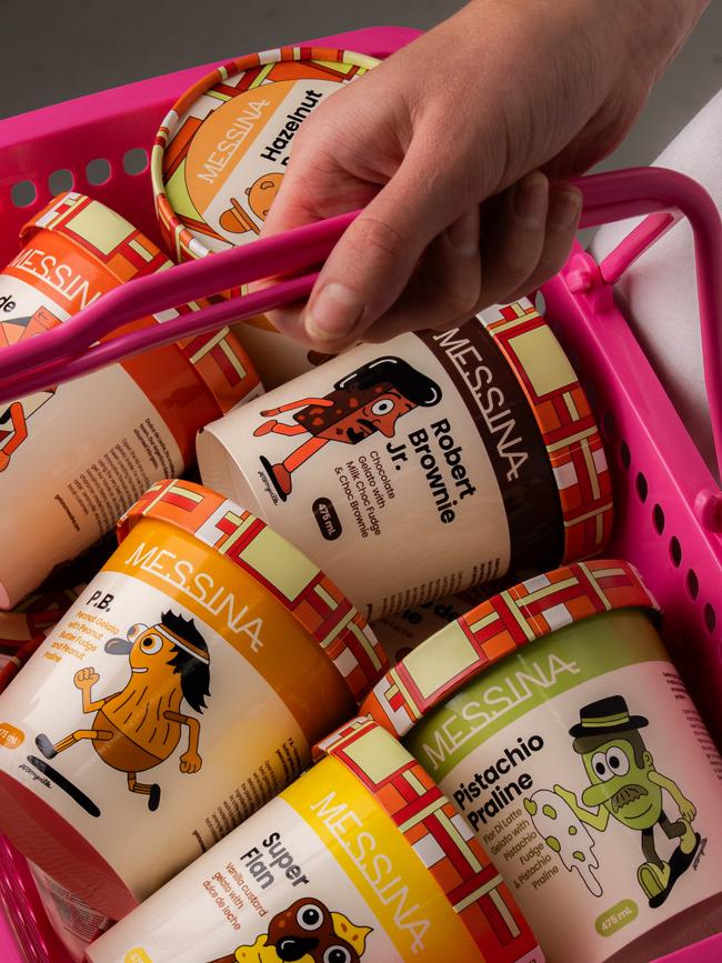 Robert Brownie Jr became one of the supermarket giant’s best-selling frozen dessert lines following its release last year. Picture: Supplied.