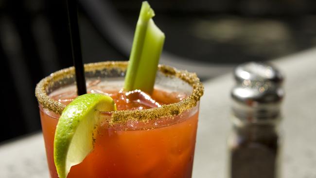 Don’t kid yourself nutrition-wise that a Bloody Mary beats a straight tomato juice. Picture: iStock