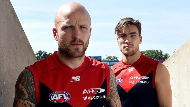Melbourne will have co-captains in 2017 with Jack Viney joining Nathan Jones.