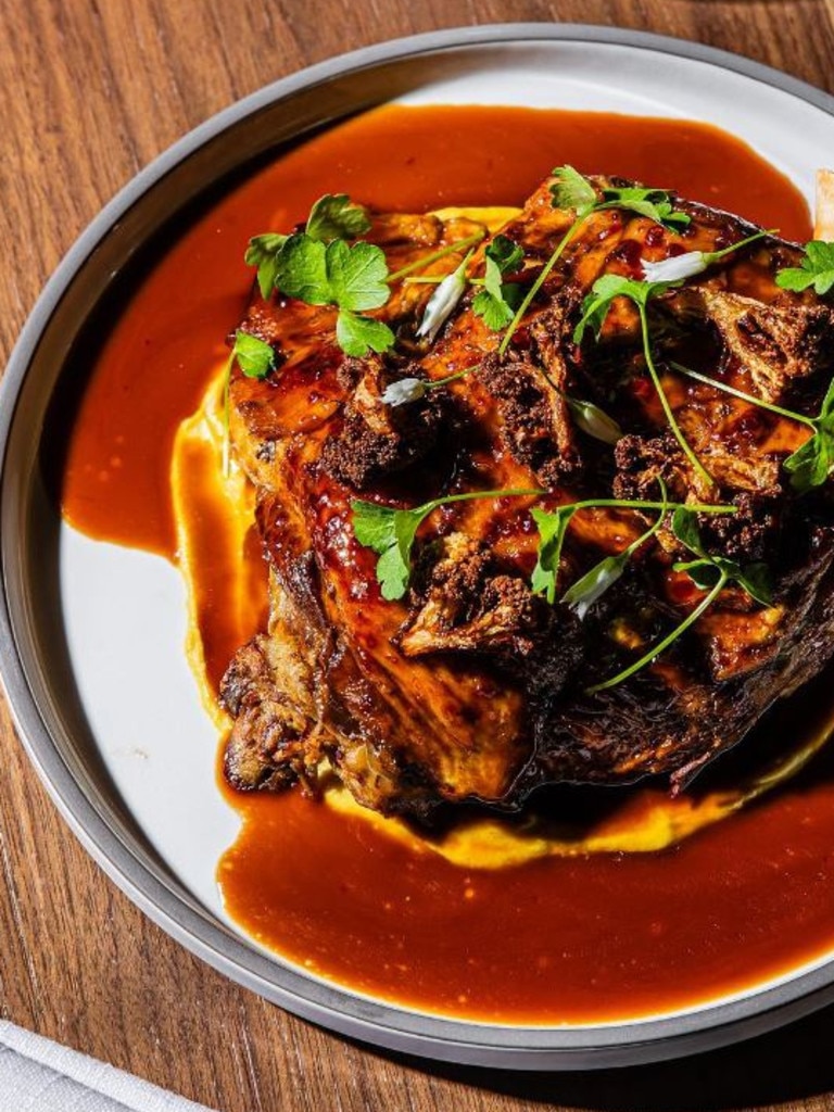 If there's one dish not to miss, it's the $90 lamb shoulder.