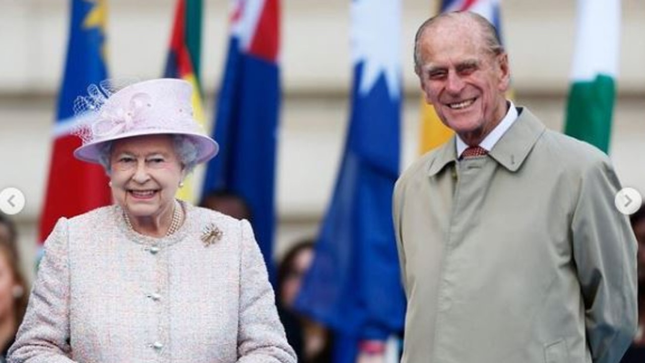 The Queen’s post on Instagram paid tribute to her late husband, who she praised as being dedicated to the Commonwealth. Picture: Instagram