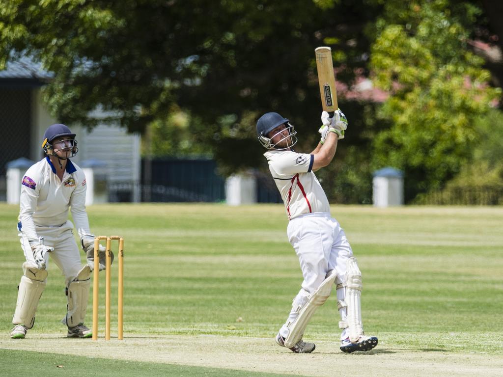 Daniel Pollock hits a six for Metropolitan-Easts. He’s ranked in the top 10 batters in the region.