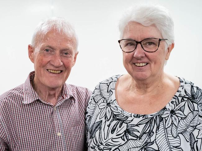 Tony and Jane McCartan said their experience fostering hundreds of children has been "rewarding".