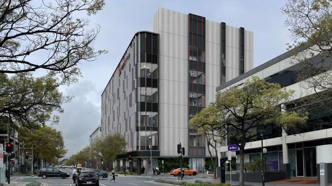 NextDC's proposed $100m data centre on Pirie St. Picture: Supplied
