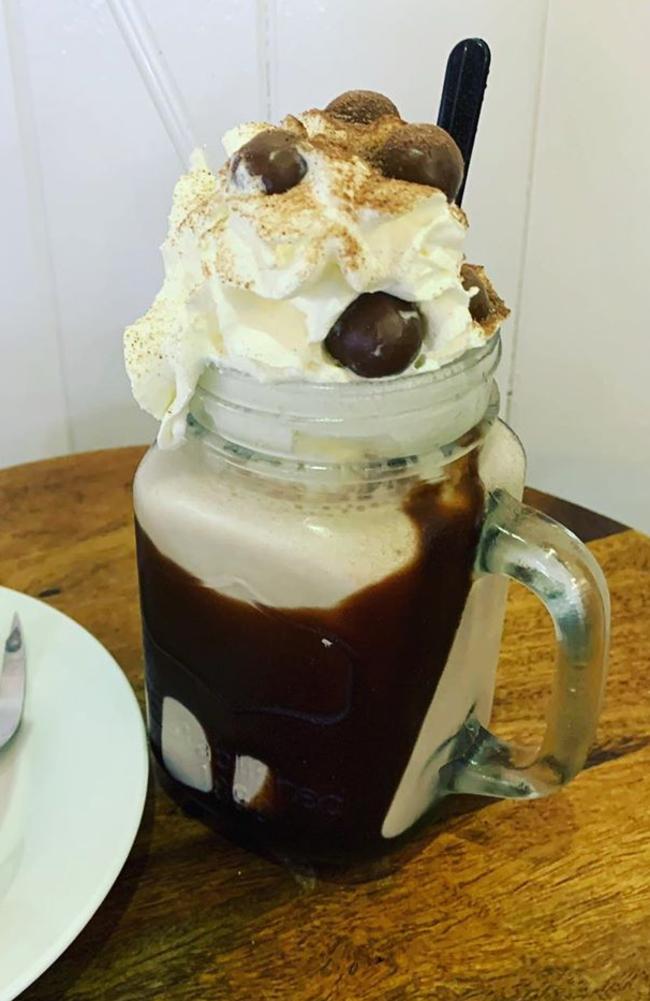 The malteser milkshake at Fuel and Co. Picture: Instagram.