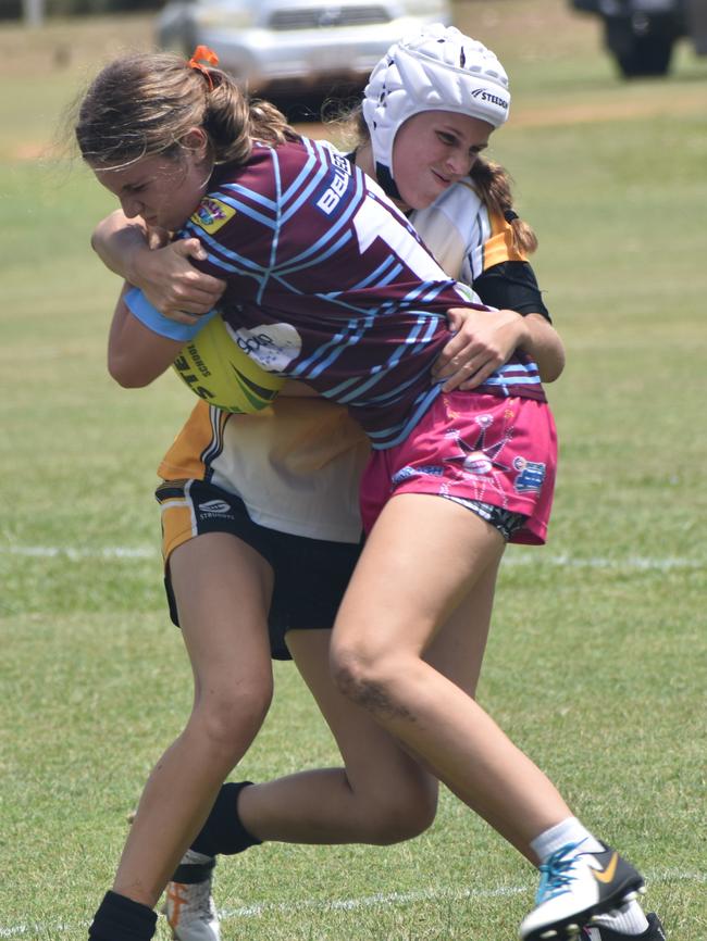 Faces of the CQ Capras under-17 and under-19 girls open trials at St Brendan's College, Yeppoon, on November 16, 2024. Photo: Pam McKay