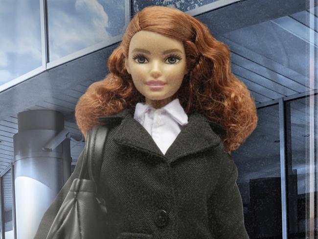 Barbie as Governor of the Reserve Bank. Picture: Mattel