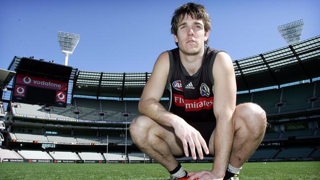 Collingwood champion Dane Swan early in his career. Picture: