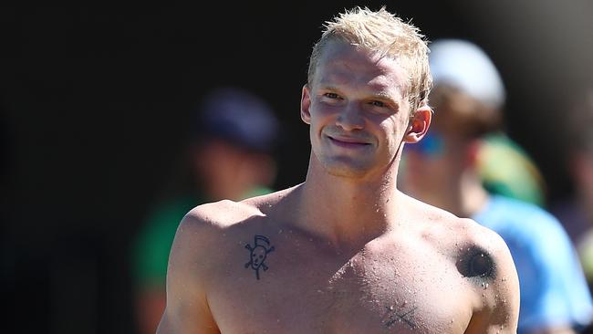 He has turned his attention to professional swimming. Picture: Chris Hyde/Getty Images