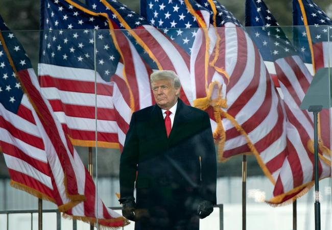 Then-US president Donald Trump, in a speech on January 6, 2021 shortly before people stormed the US Capitol, urged his supporters to march up to Capitol Hill and 'fight like hell'