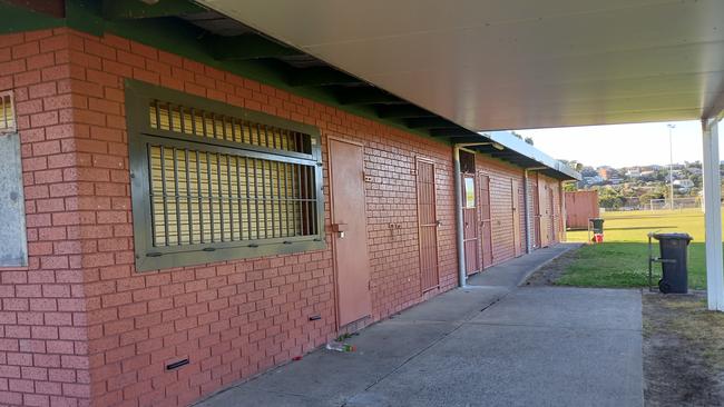 The existing canteen and change room at York Street Oval in Coffs Harbour is due for an upgrade. Picture: supplied