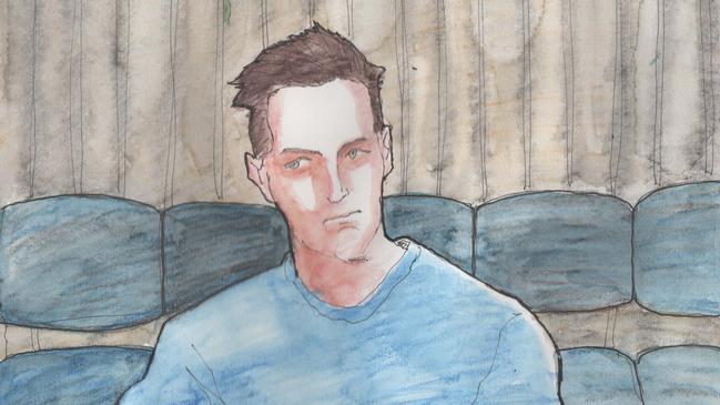 Cy Walsh has been in secure mental health care since 2015. Art: Tim Ide