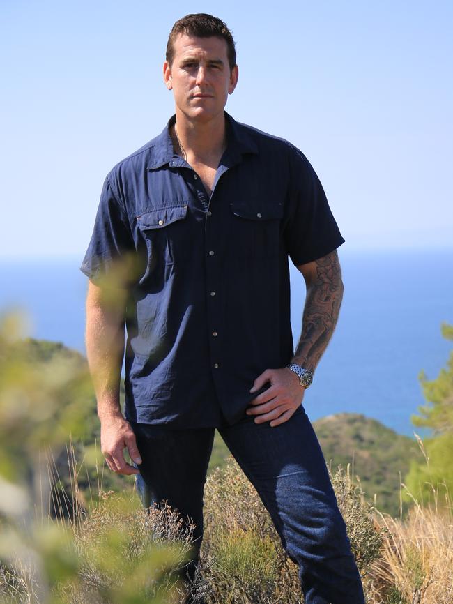 Ben Roberts-Smith hosted his own big-budget Gallipoli special for Channel 7. Picture: Channel Seven