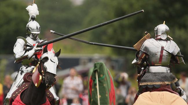 Competitive jousting is a growing - and highly dangerous - sport.