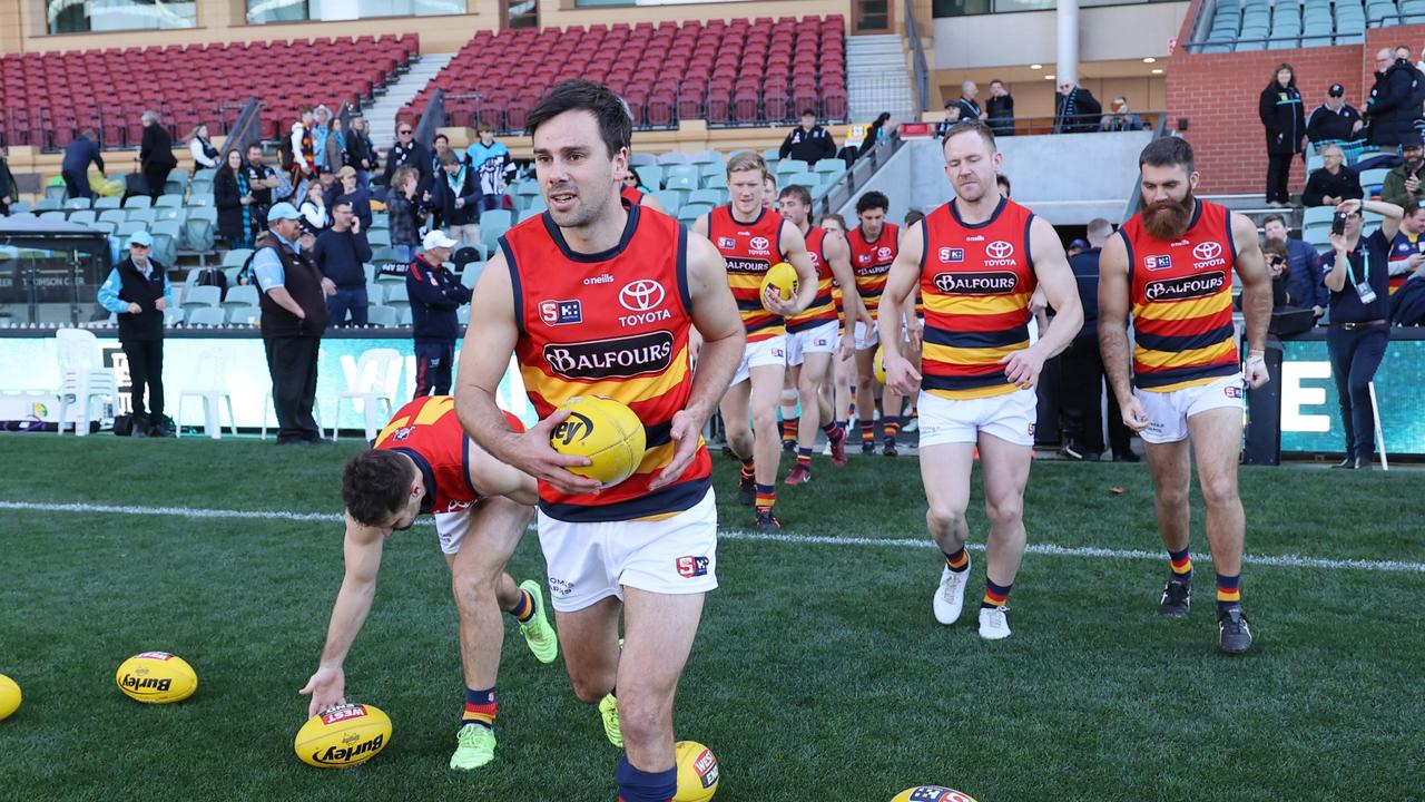 Chris Hall during his 2022 SANFL season with Adelaide. Picture: David Mariuz