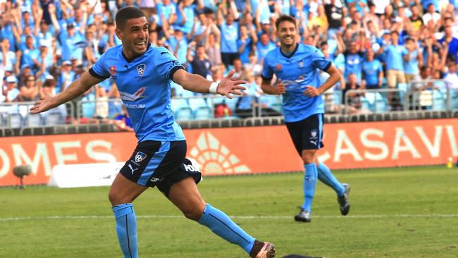 Ali Abbas during his time with Sydney FC.