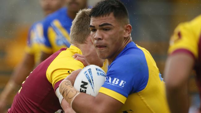 Jacob HalangahuPicture: Warren Gannon Photography. City vs Country - U18 Boys at Leichhardt Oval, 18 May 2024