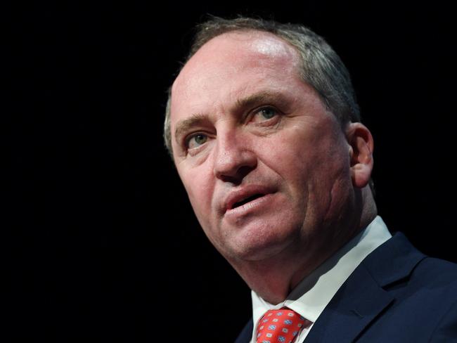 Deputy Prime Minister Barnaby Joyce. Picture: AAP Image/Lukas Coch