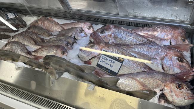 Innes Boat Shed sell a litany of different types of fish. Picture: Tom McGann.