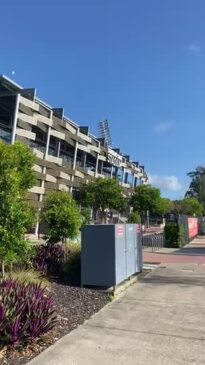 Sunshine Coast Stadium Fire