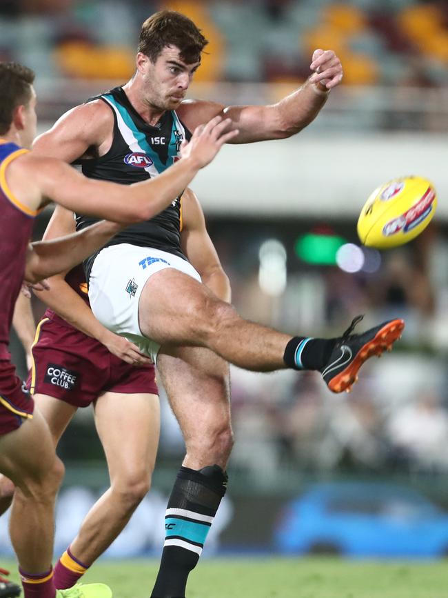 Scott Lycett against the Lions. Picture: Chris Hyde/Getty Images