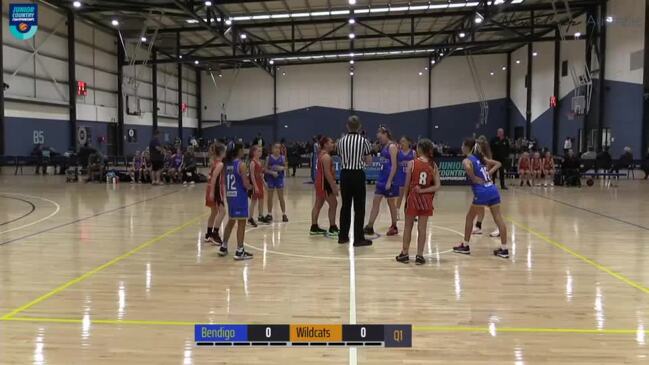 Replay: Basketball Victoria Under-12 Country Championships - Korumburra Wildcats v Bendigo Braves (Girls)