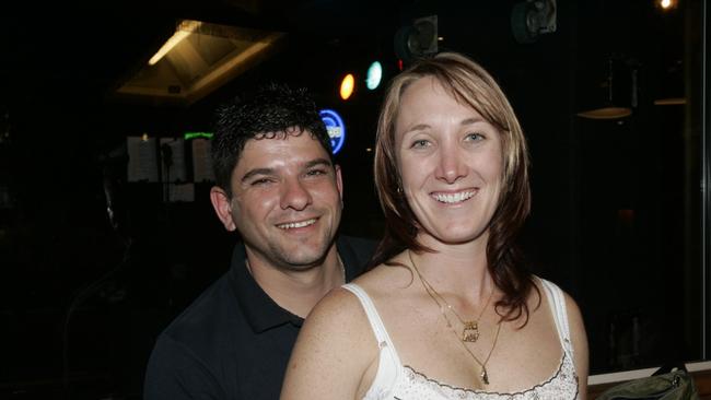 TCP Timeout 24/08/06 Out and about in pubs and clubs in Cairns. Danny and Tara at Shenanigans. Keywords / club / pub / Danny / Tara