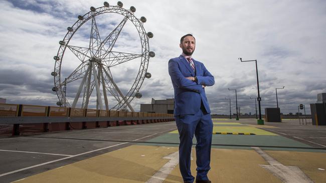 Melbourne Star head of operations Daniel Greenbank. Picture: Aaron Francis