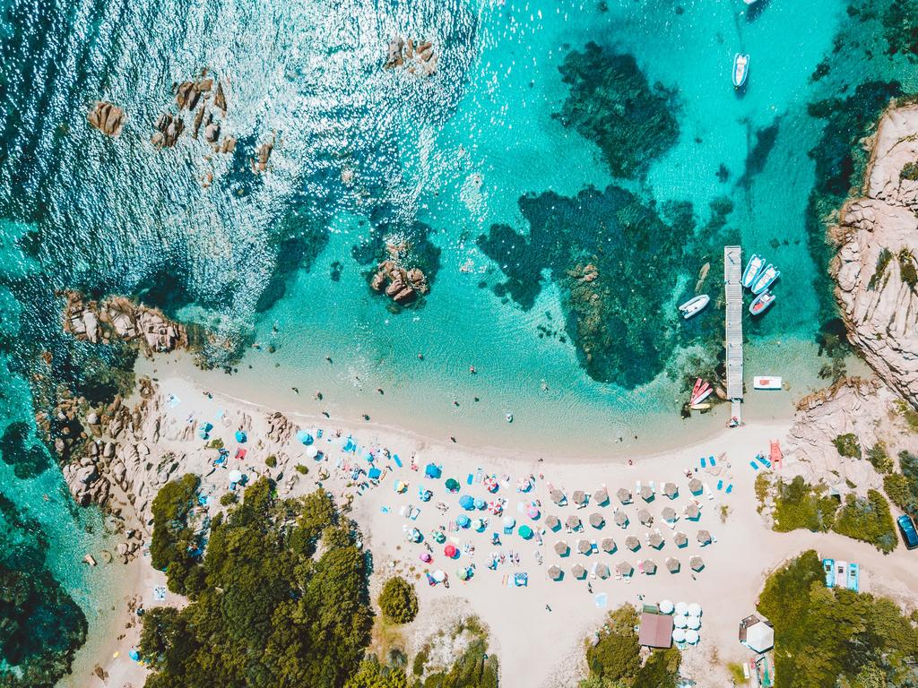 Sardinia’s beaches are a major tourism drawcard.