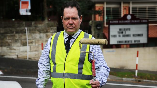 Mosman councillor Simon Menzies believes CCTV may prevent the vandalism.