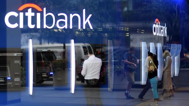 Citi is pondering poaching a banker from rival Goldman Sachs. Picture: AFP