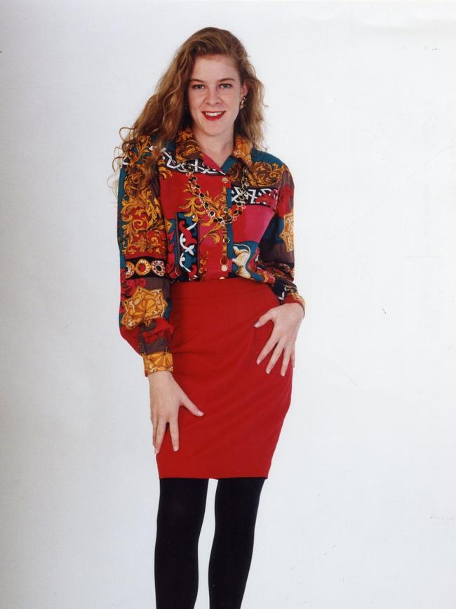More 90s fashion, and in 1991 and 92, this was one of the best things to wear if you wanted to fit in.