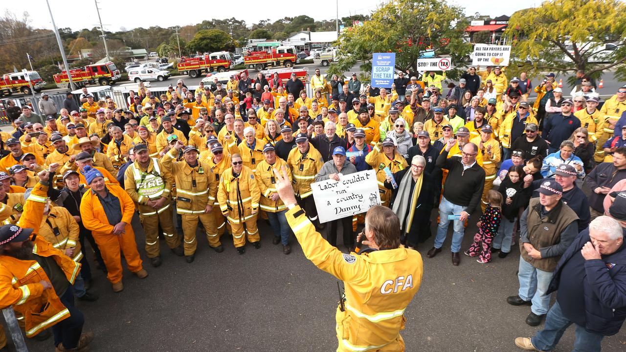 Furious volunteers and community members to protest levy