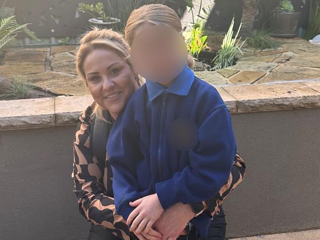 Sarah MacRae says her daughter Macie’s seizures have caused a dramatic and frightening escalation in her behaviour. Picture: Supplied