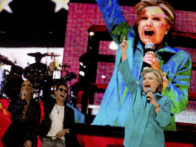 Could Hillary Clinton lose in the dying days of the US election? Picture: AP/Andrew Harnik