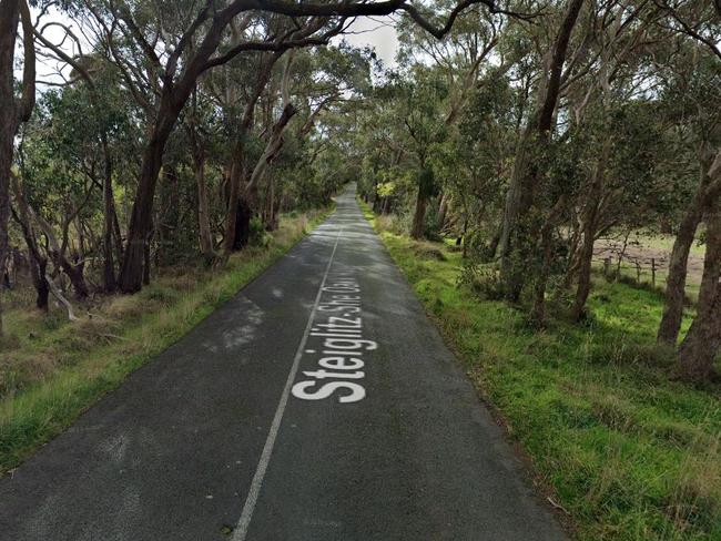 A man has died in hospital after a crash on Steiglitz-She Oaks Rd in She Oaks (pictured) on Saturday night.