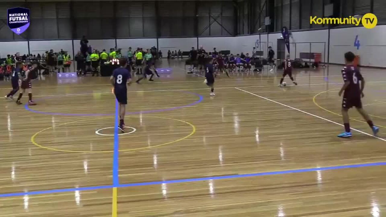 Replay: Football Queensland White v Football Victoria (U12 Boys) - 2025 National Futsal Championships Day 1