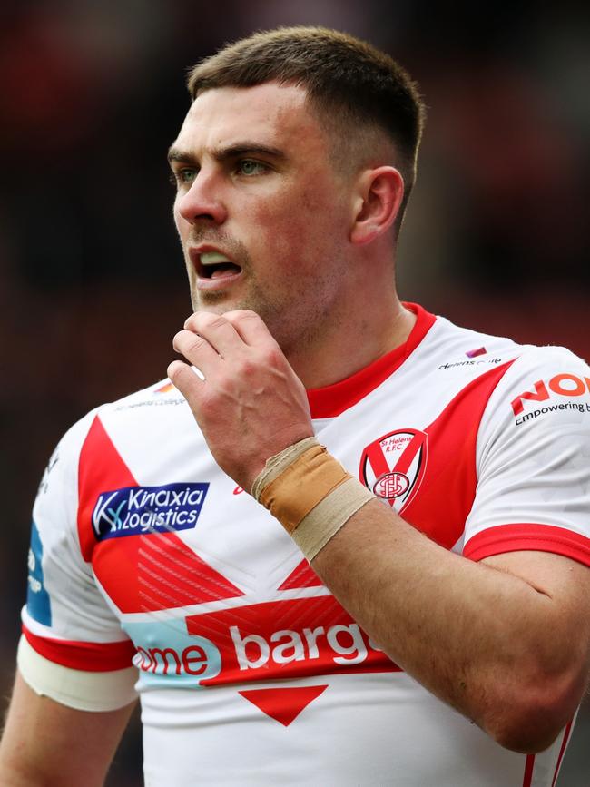 Lewis Dodd joins South Sydney from Super League side St Helens. (Photo by Jess Hornby/Getty Images)