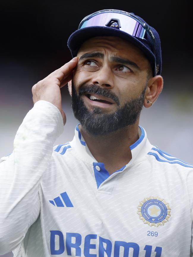 Virat Kohli did not have fun in Australia. Picture: Michael Klein.