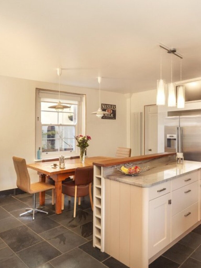 Inside the main house that sleeps five. Picture: Jackson-Stops.