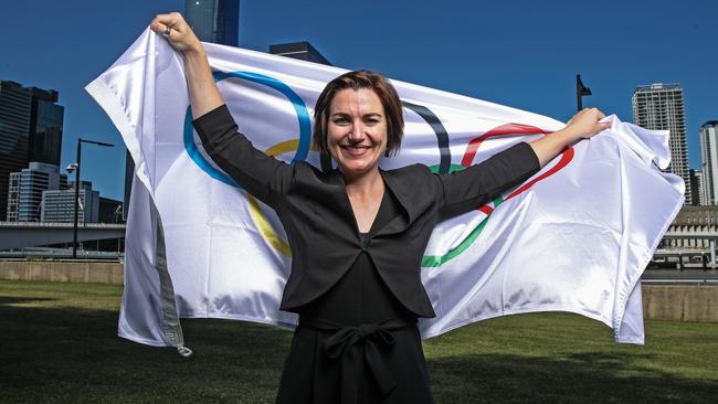 Olympic gold medallist Anna Meares will be the chef de mission for 2024 Paris Olympic Games. Picture: Zak Simmonds