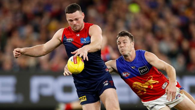 Steven May was named in the All-Australian team. Picture: Dylan Burns/AFL Photos via Getty Images