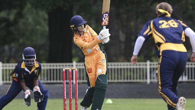 North Coastal worked its way to 5-54 from its 10 overs. Picture: Martin Ollman