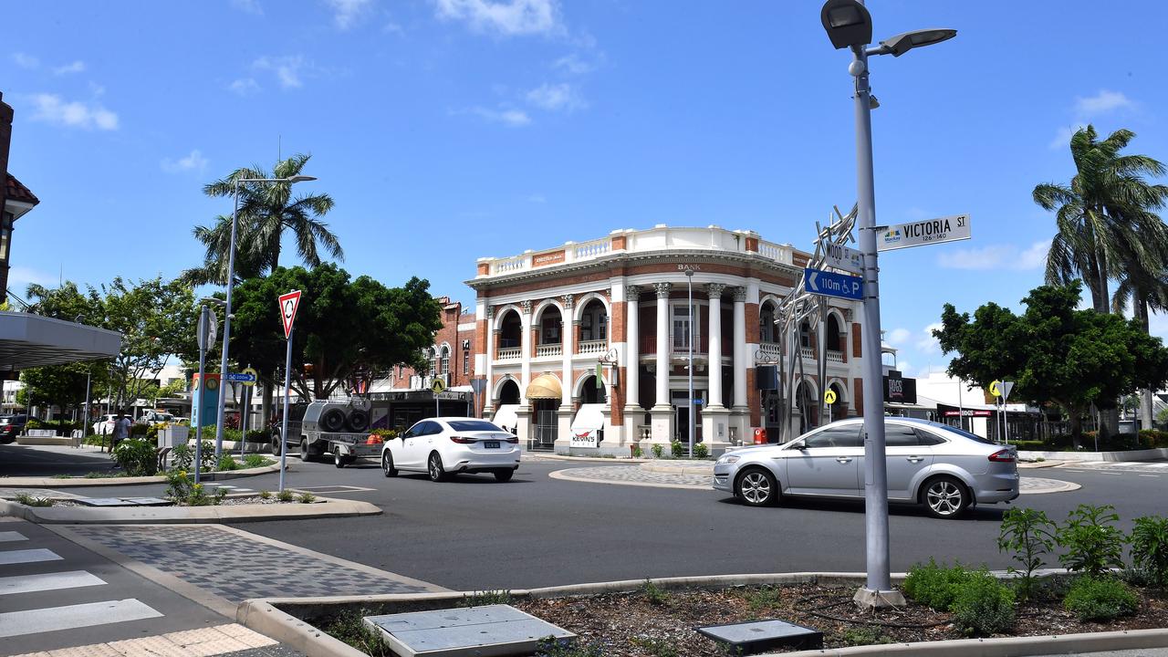 Corner of Wood and Victoria Street in Mackay CBD. Picture: Tony Martin