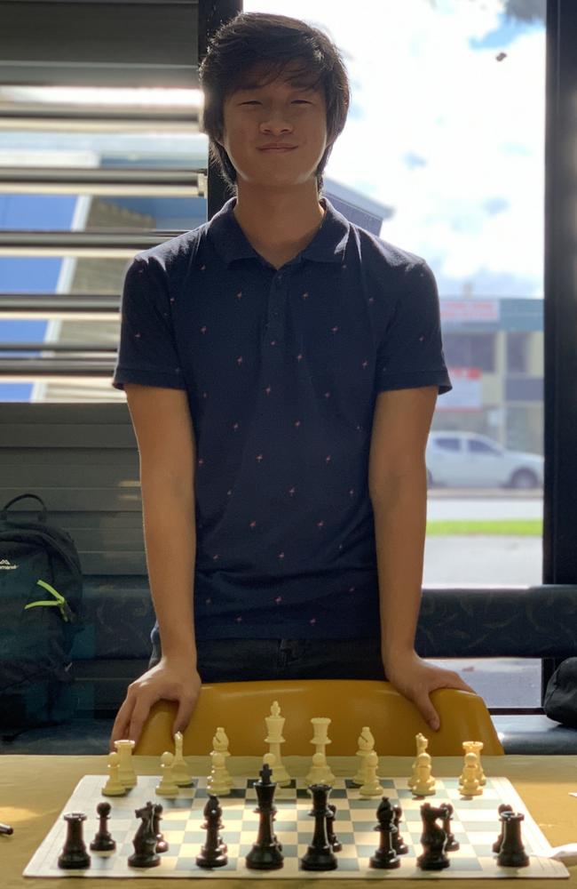 'Star' chess player Kai Comerford at the Mackay Chess Open on May 14. Picture: Duncan Evans