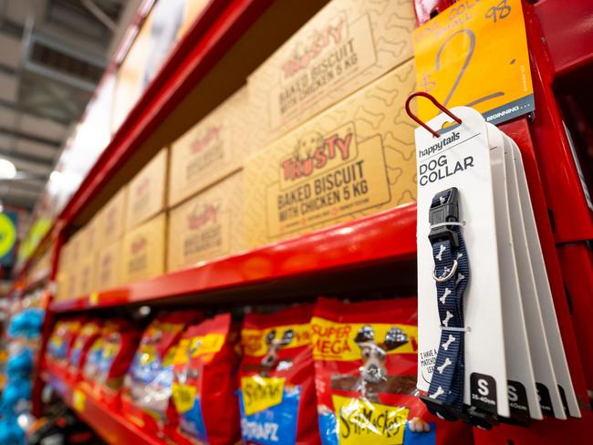 Bunnings has partnered with leading pet food brands including Pedigree, Whiskas and Schmackos. Picture: supplied