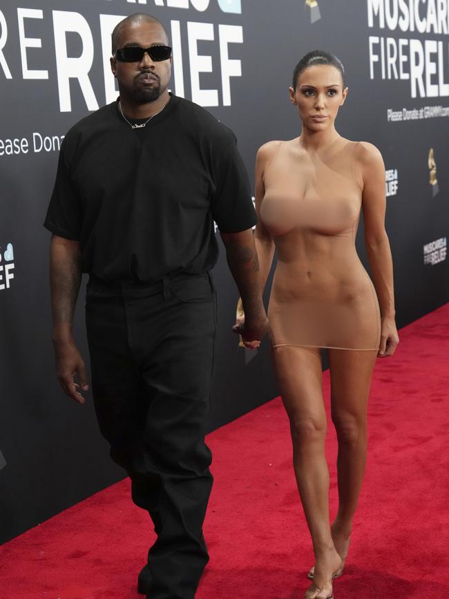 The couple shocked at the Grammy Awards in February. Picture: Jordan Strauss/Invision/AP