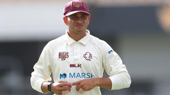 Usman Khawaja will be eyeing off some big early scores to ensure the Test selectors don’t put a line through his name. Picture: AAP