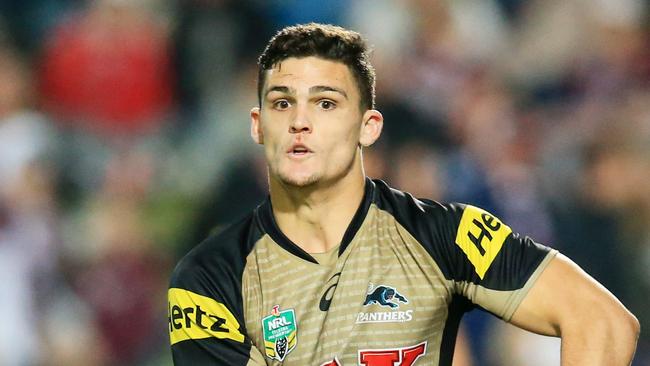 Nathan Cleary of the Panthers during the Manly Sea Eagles v Penrith Panthers NRL round 14 game at Brookvale Oval. pic Mark Evans