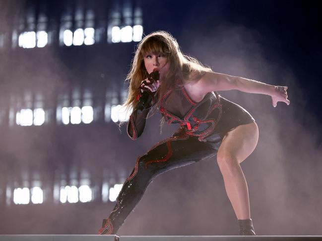 Taylor Swift performs at the MCG on February 16, 2024 in Melbourne, Australia. Picture: Getty Images